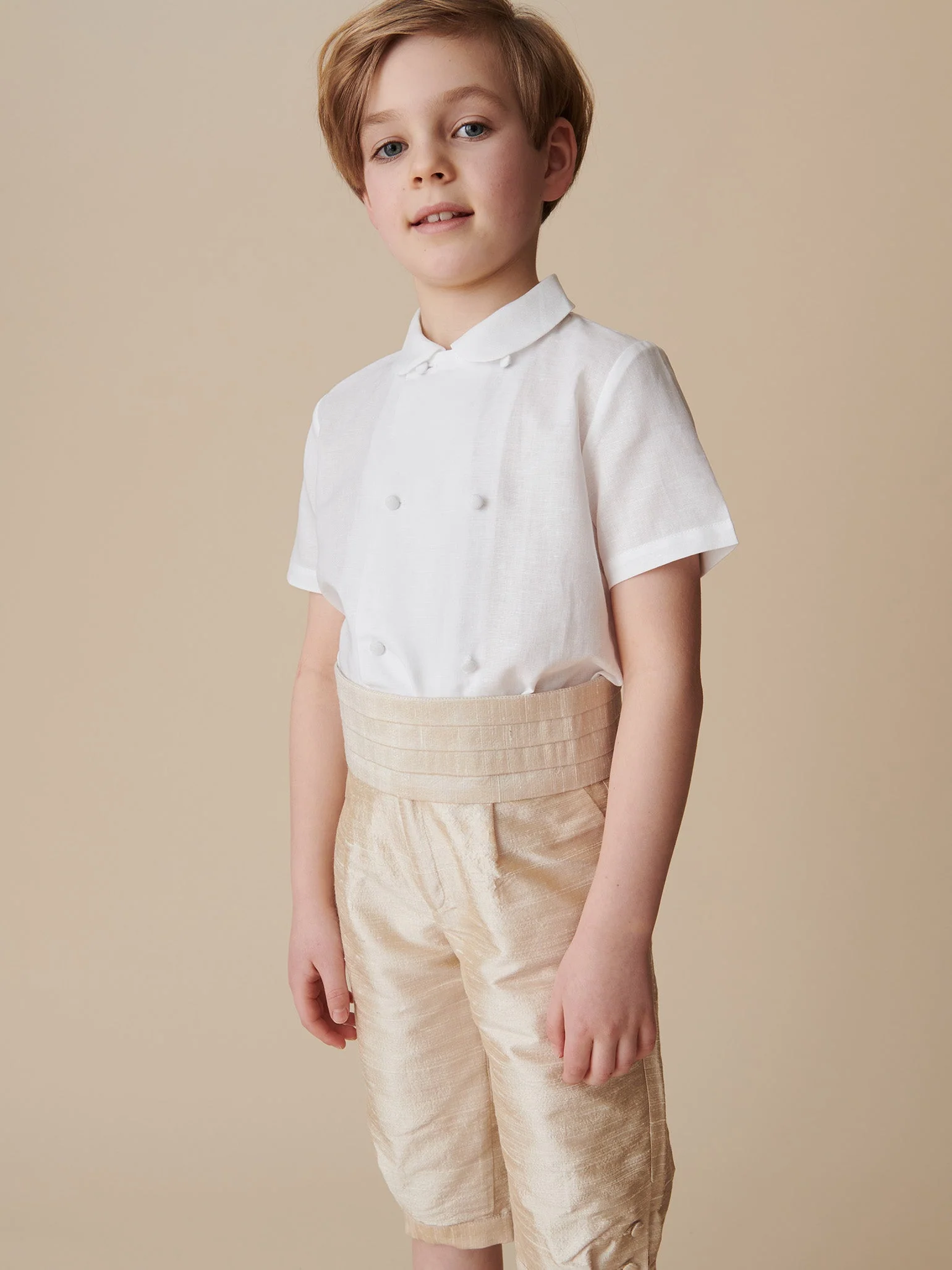Champagne Lupino Silk Boy Knickerbocker - Image 3